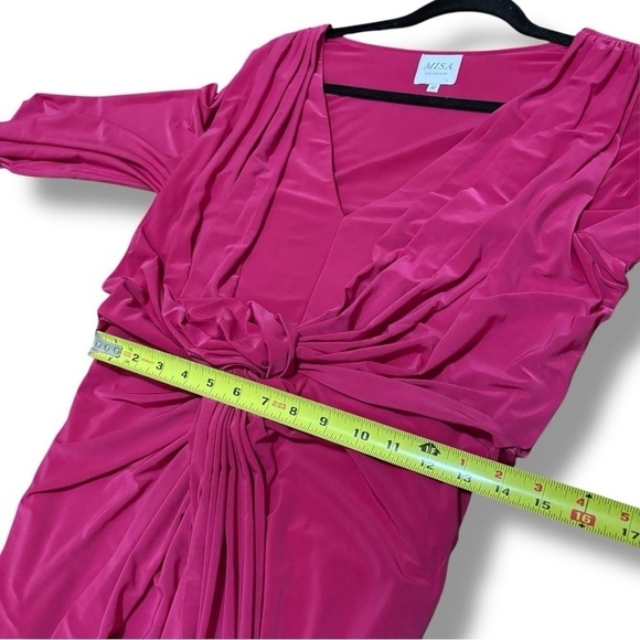 NWOT MISA Pink Mini Teget Mini Dress - Size Medium - Picture 7 of 13